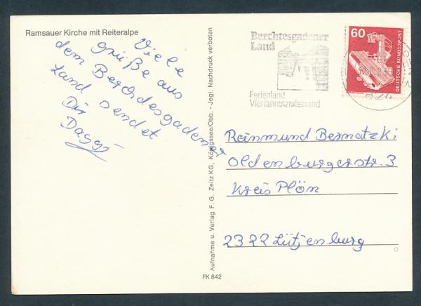 Ramsauer Kirche mit Reiterralpe